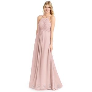 Azazie Ginger Bridesmaid Dress - Dusty Rose